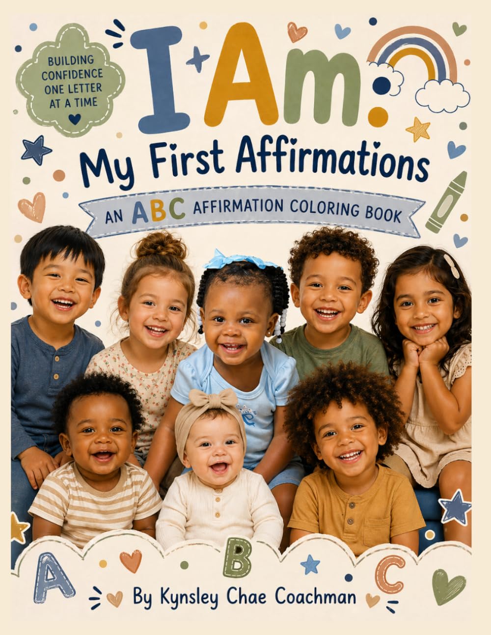 I Am: My First Affirmations (An ABC Affirmation Coloring Book)