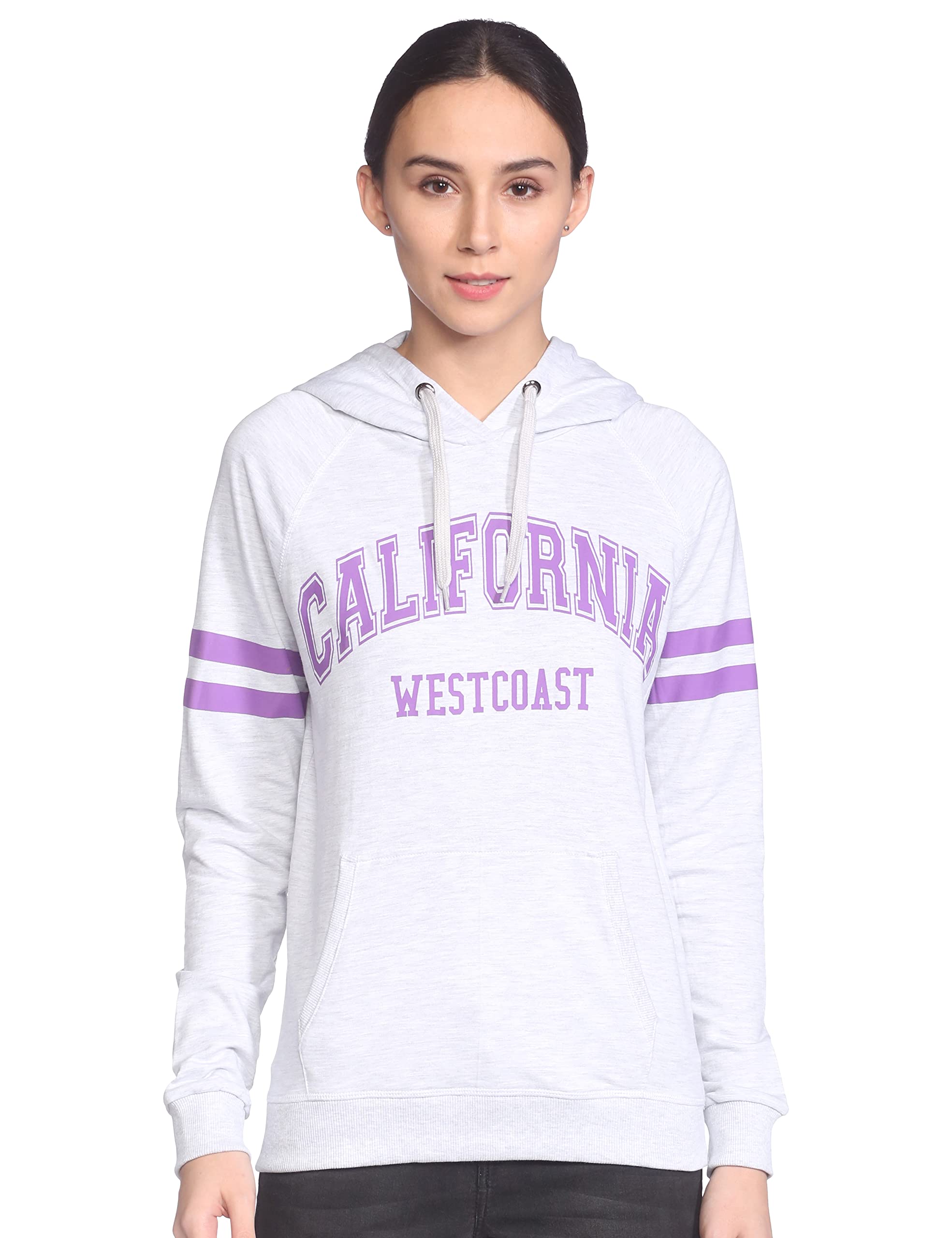 Bon Organik Women's Cotton Hooded Sweatshirt