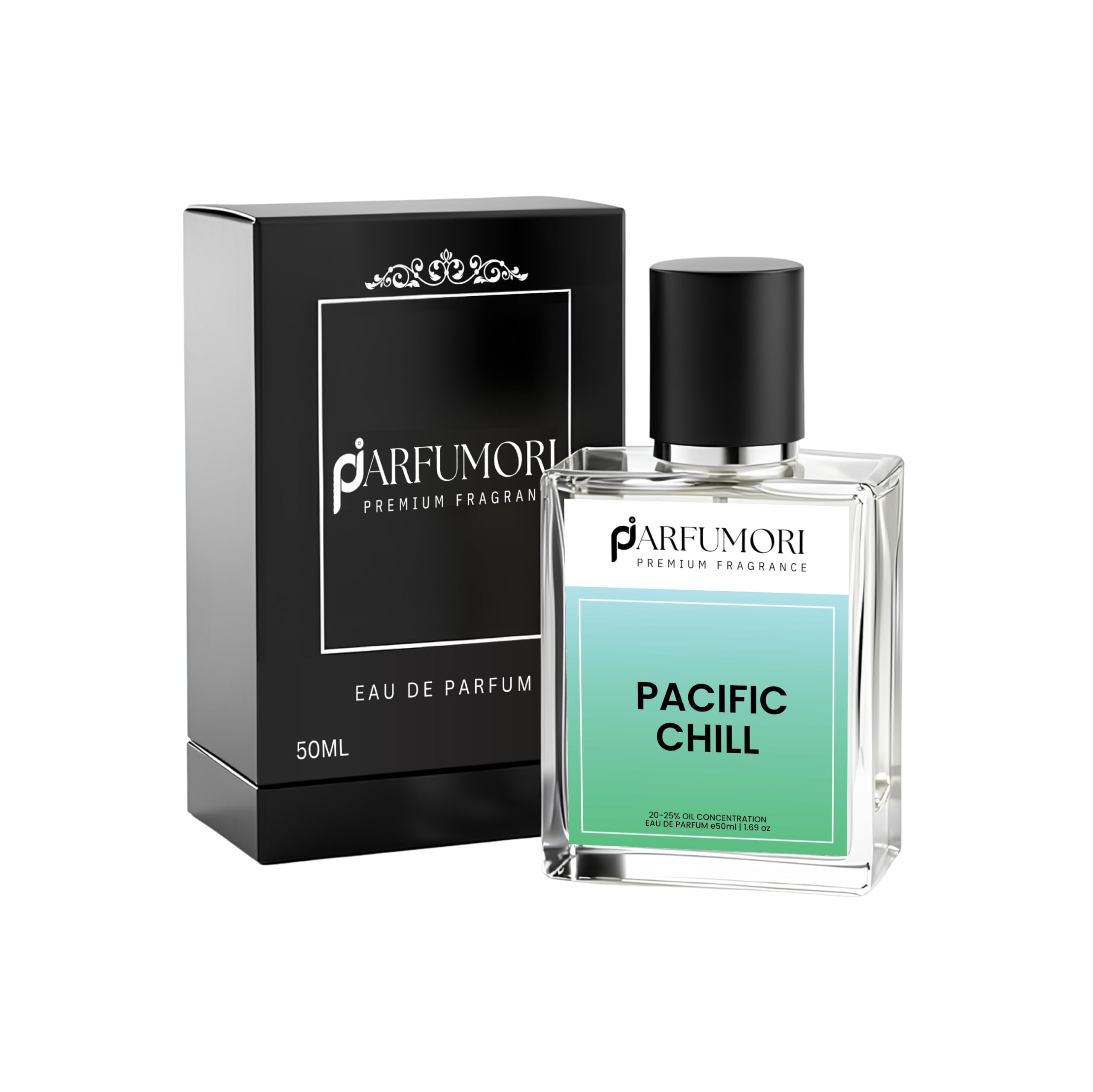 Pacific Chill Perfume for Men & Women | Fresh Fruity Citrus Eau De Parfum | Long Lasting Luxury Summer Fragrance Spray | 50ml-image-29