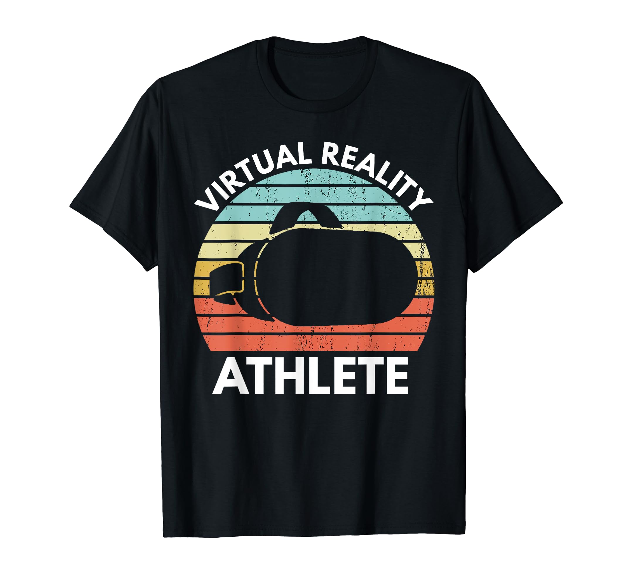 FoxioStar - Funny Virtual Reality DesignsVirtual Reality Athlete Funny VR Gamer Saying T-Shirt