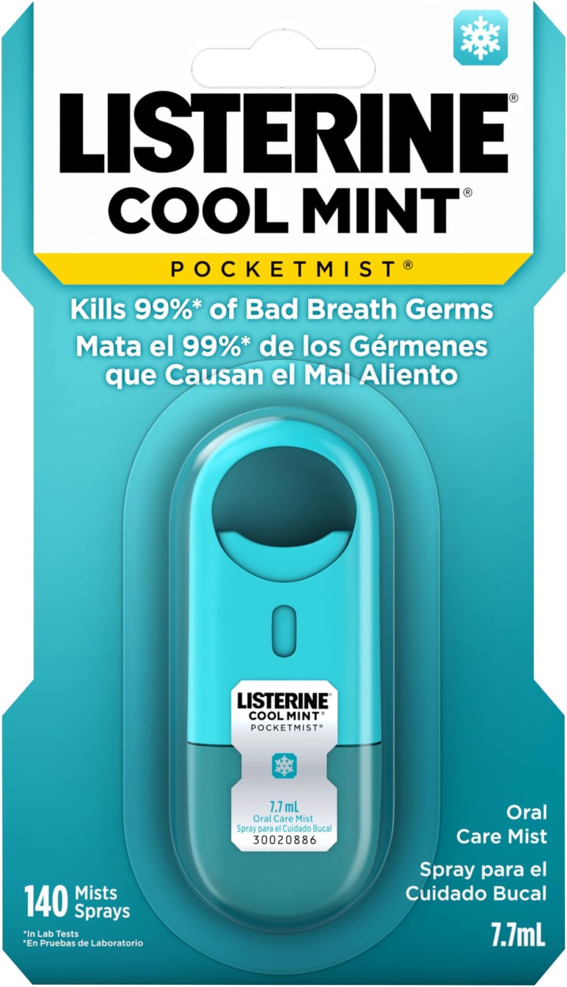 Listerine Pocket Mist Cool Mint 7.7 ml