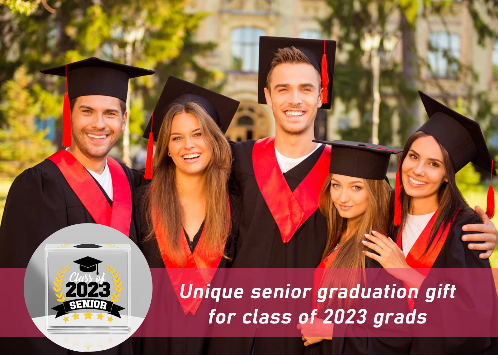Class Of 2026 Senior Magnet - Cute Girly Retro Decoration For Car, Fridge, Locker & Graduation Party
