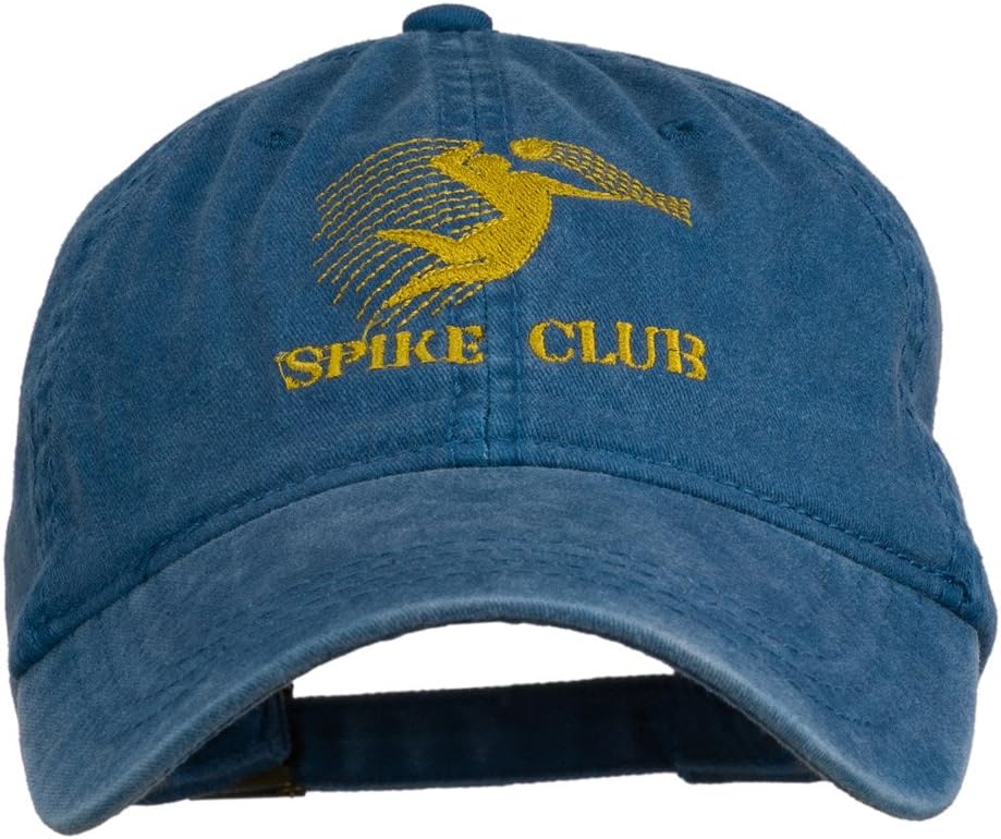 Spike Club Man Volleyball Embroidered Washed Cap