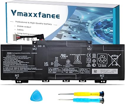 PC03XL Laptop Battery Replacement for HP Pavilion x360 14 Convertible PC 14-DY 14-DH 14-DW 14-CD 14-BA 15-ER Series Notebook M24648-005 HSTNN-OB1W M24421-AC1 M24421-271 TPN-DB0E PC03043XL