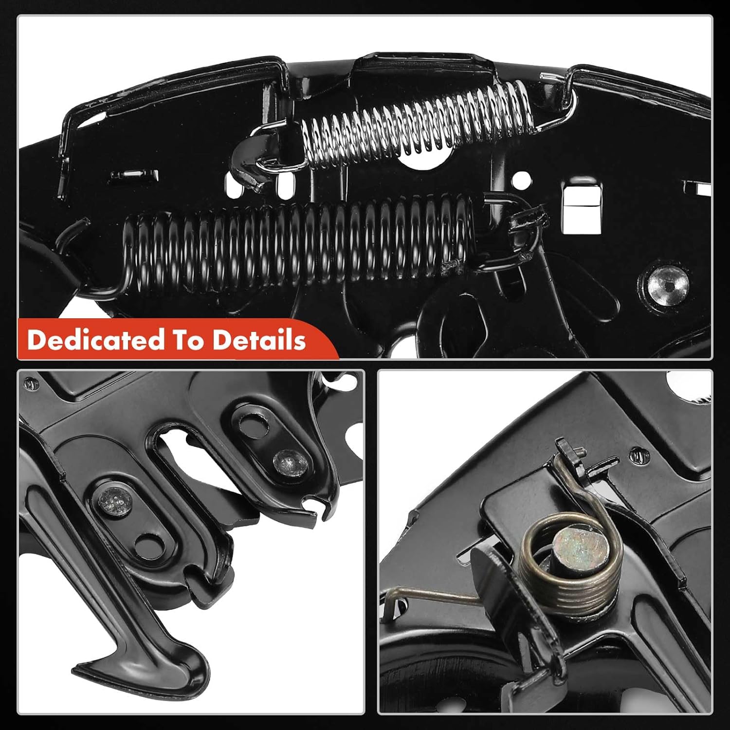 A-Premium Hood Latch Lock Compatible with Nissan Rogue 2014-2020, Front Hood Lock Engine Bonnet Latch Assembly