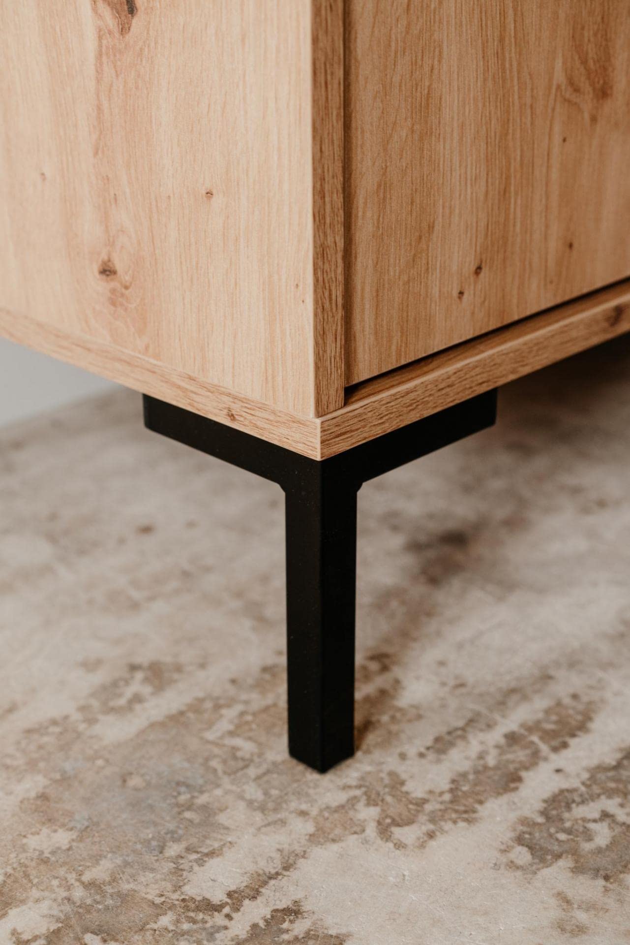 003307 Korsika 53A Artisan Eiche Nb. Kommode Sideboard Highboard Beistellkommode grifflos