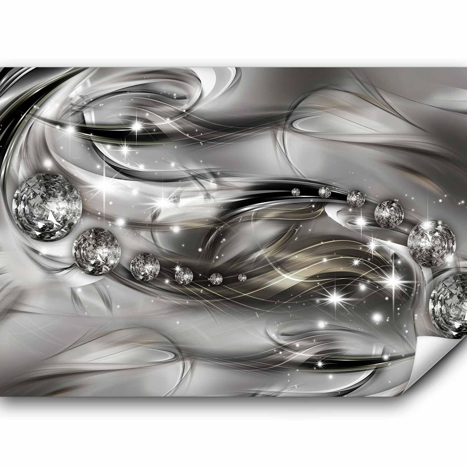 Fototapete murando Abstrakt 400x280 cm Vlies Tapeten Wandtapete XXL Moderne Wanddeko Design Wand Dekoration Wohnzimmer Schlafzimmer Büro Flur Diamant a-A-0168-a-d