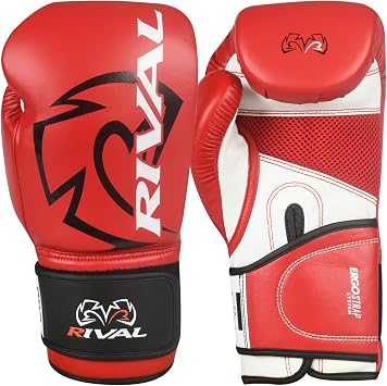 RIVAL Boxing RB2 2.0 Super Bag Gloves, Hook and Loop Closure - High-Density, Multi-Layered Padding, Breathable Mesh Palm
