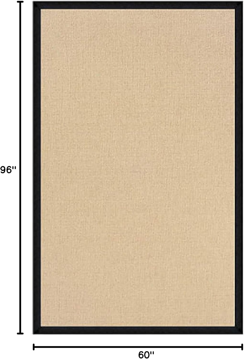 Linon Collection Athena Brown & Black, 5 x 8