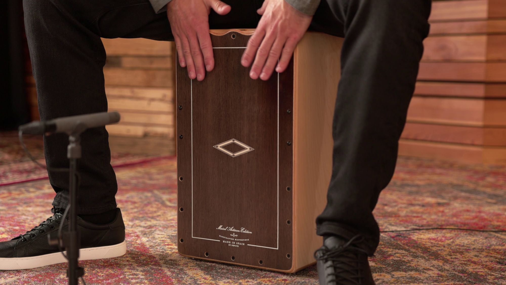 Amazon.com: Meinl Percussion Artisan Edition Cajon with Internal