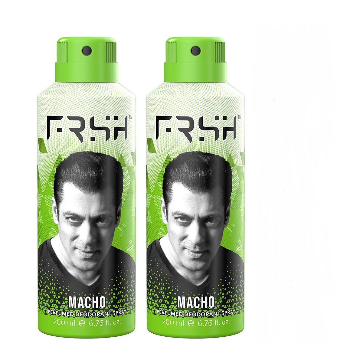 Frsh by Salman Khan Perfumed Deodorant Body Spray -Macho- Pack of 2