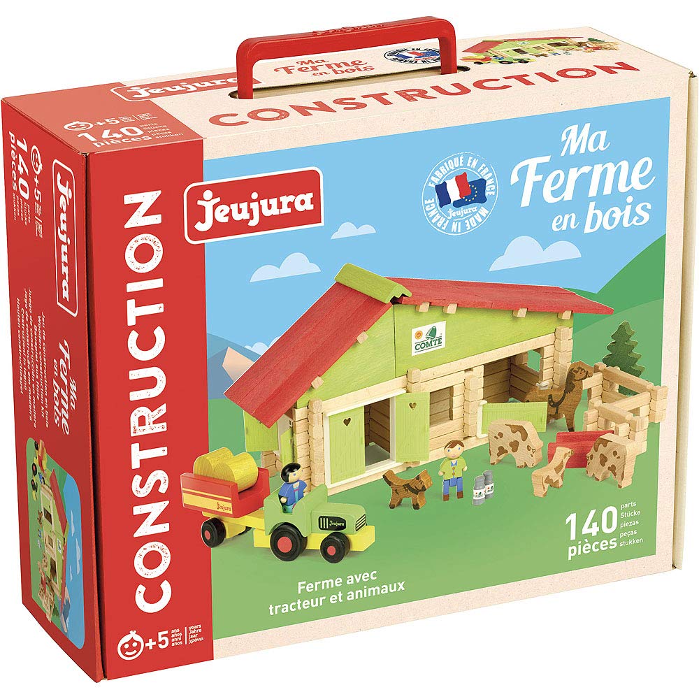 Jeujura - Juego de construcción para niños de 140 Piezas (J8053)