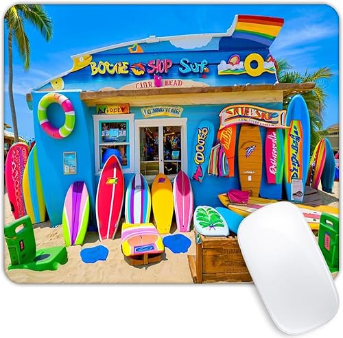 Miniatura 6 de Alfombrilla de mouse personalizada con base de goma antideslizante para computadoras, portátil, oficina, escritorio, accesorios para mouse The Tree