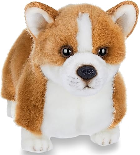 Miniatura 1 de Bearington Queenie Corgi - Cachorro de peluche, 13 pulgadas