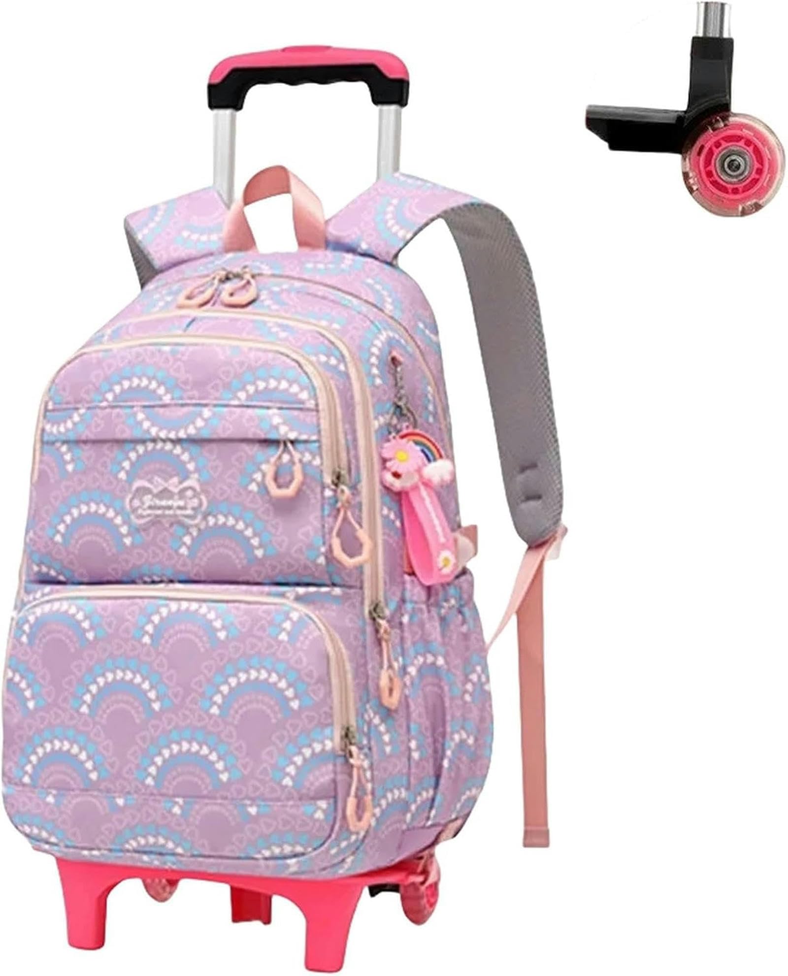 Cartable A Roulette Cartable A Roulette Sac À Dos Roller Girls Sac À Dos pour Enfants en Roue pour Enfants