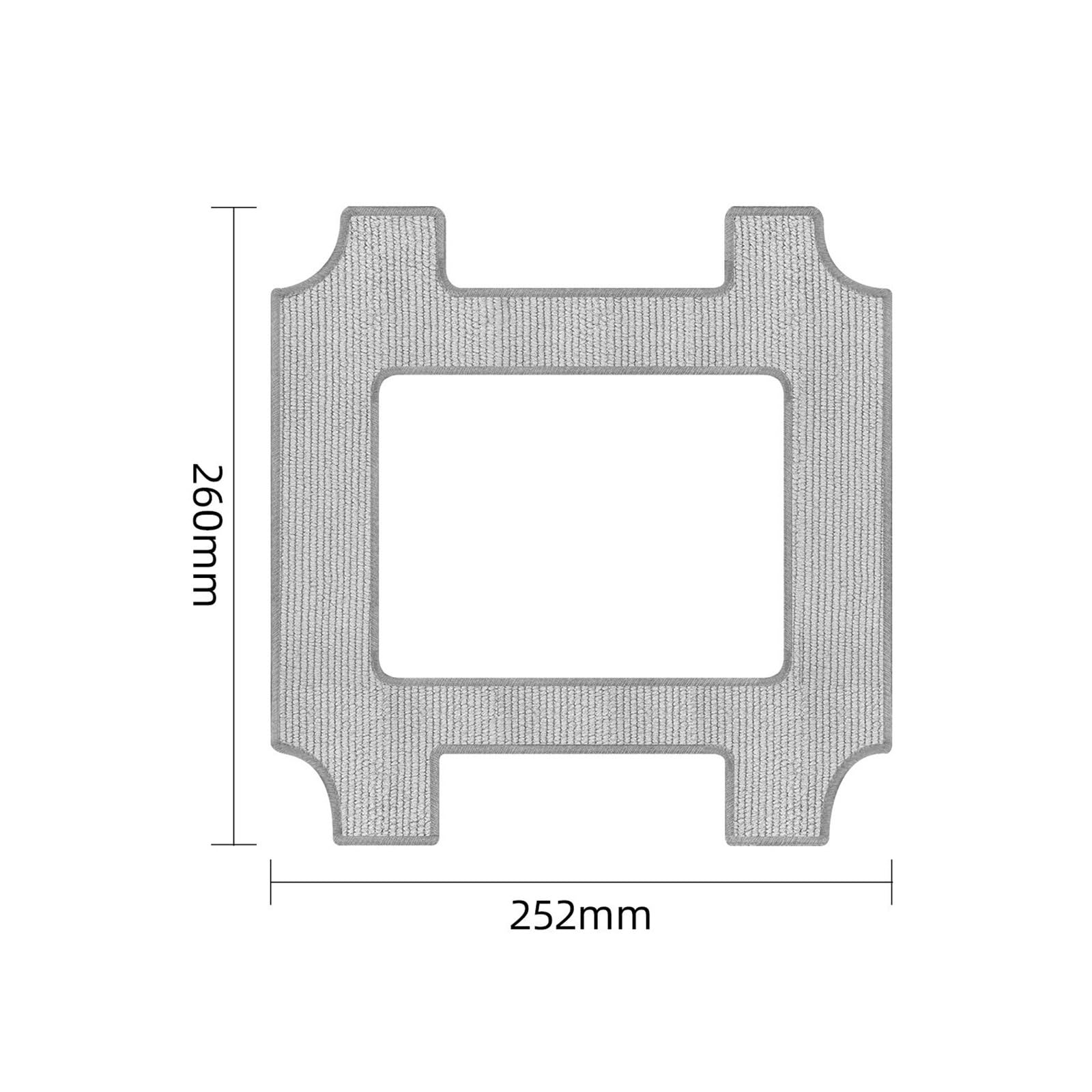 Panno for Scopa, Compatibile con Ecovac, W2s Omni