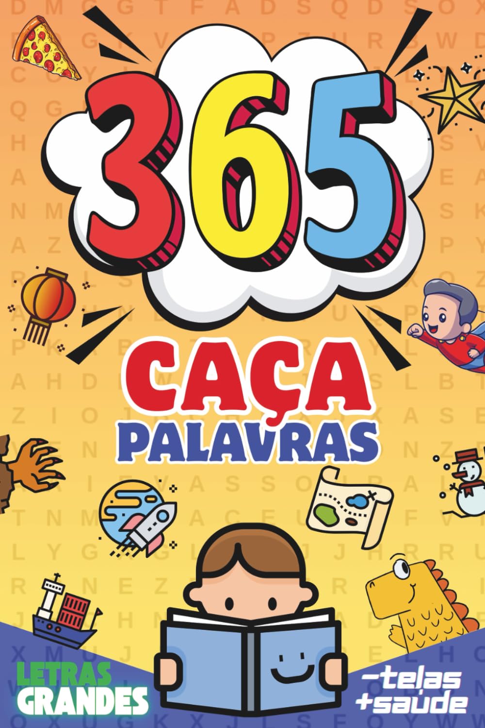 365 Caça-Palavras e Curiosidades: Jogos diários para quebrar a cabeça, fugir das telas e se divertir aprendendo!