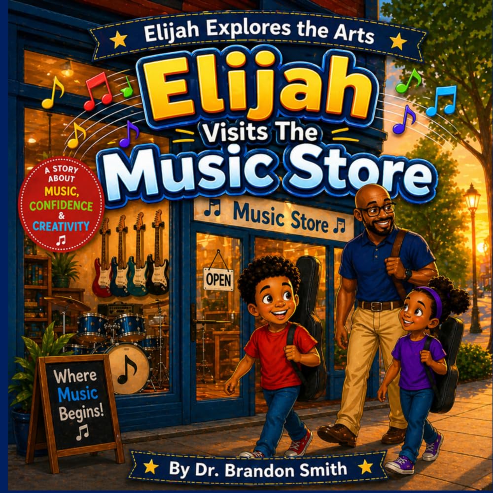 Elijah Visits The Music Store: 5 (Elijah Explores The Arts)