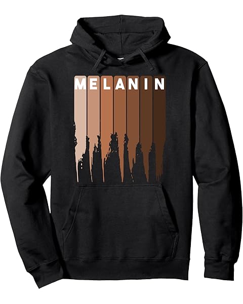Cool Melanin Gift Men Women Funny Dripping Proud Afro Shades Pullover Hoodie