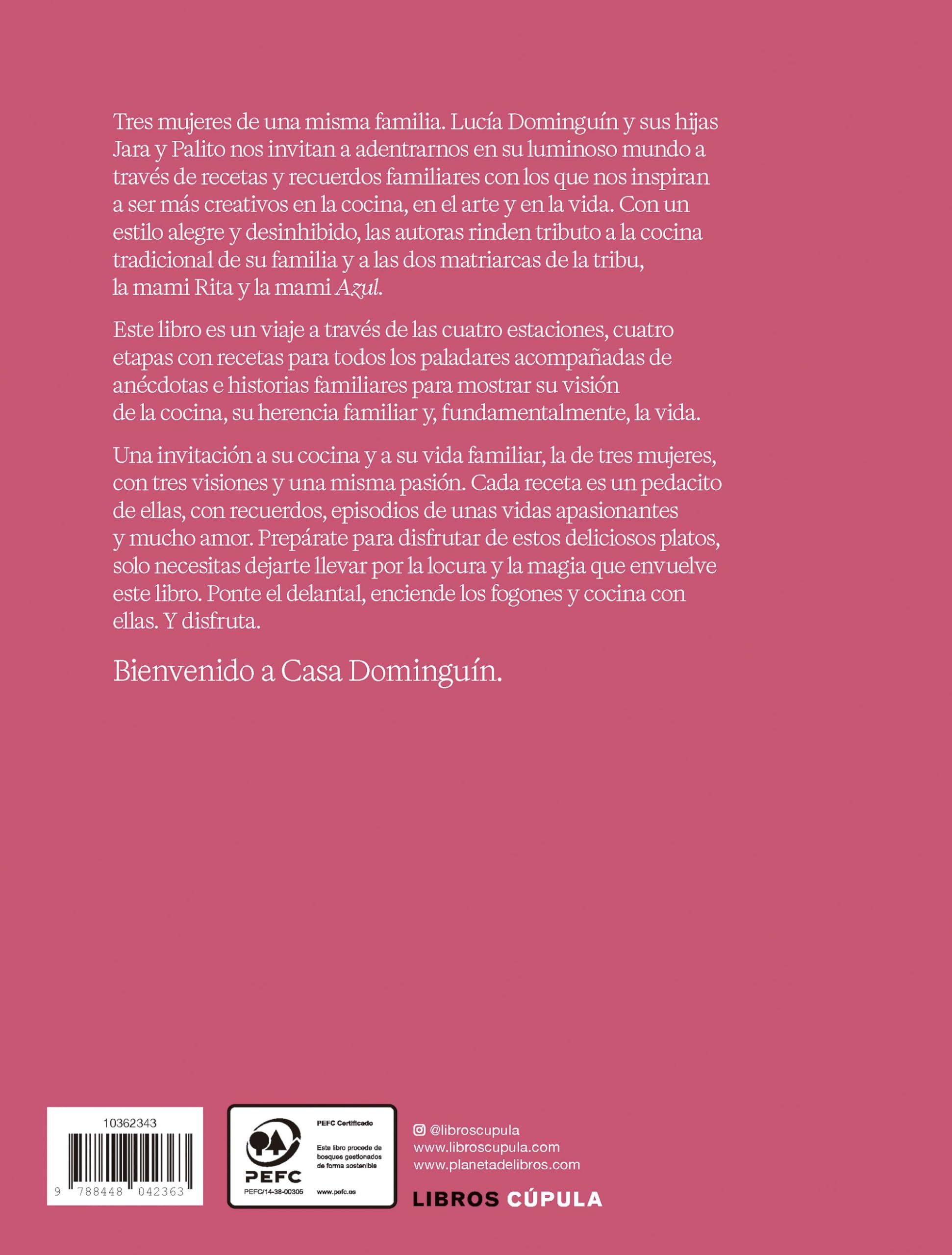 Casa Dominguín: Recetas familiares (Cocina)