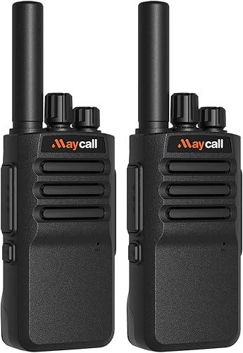 Miniatura 13 de MC-528 Paquete de 4 Walkie Talkies para Adultos, Radio de Dos Vías con Auricular, Radio de 2 Vías de Largo Alcance Batería de 1200mAh Recargable
