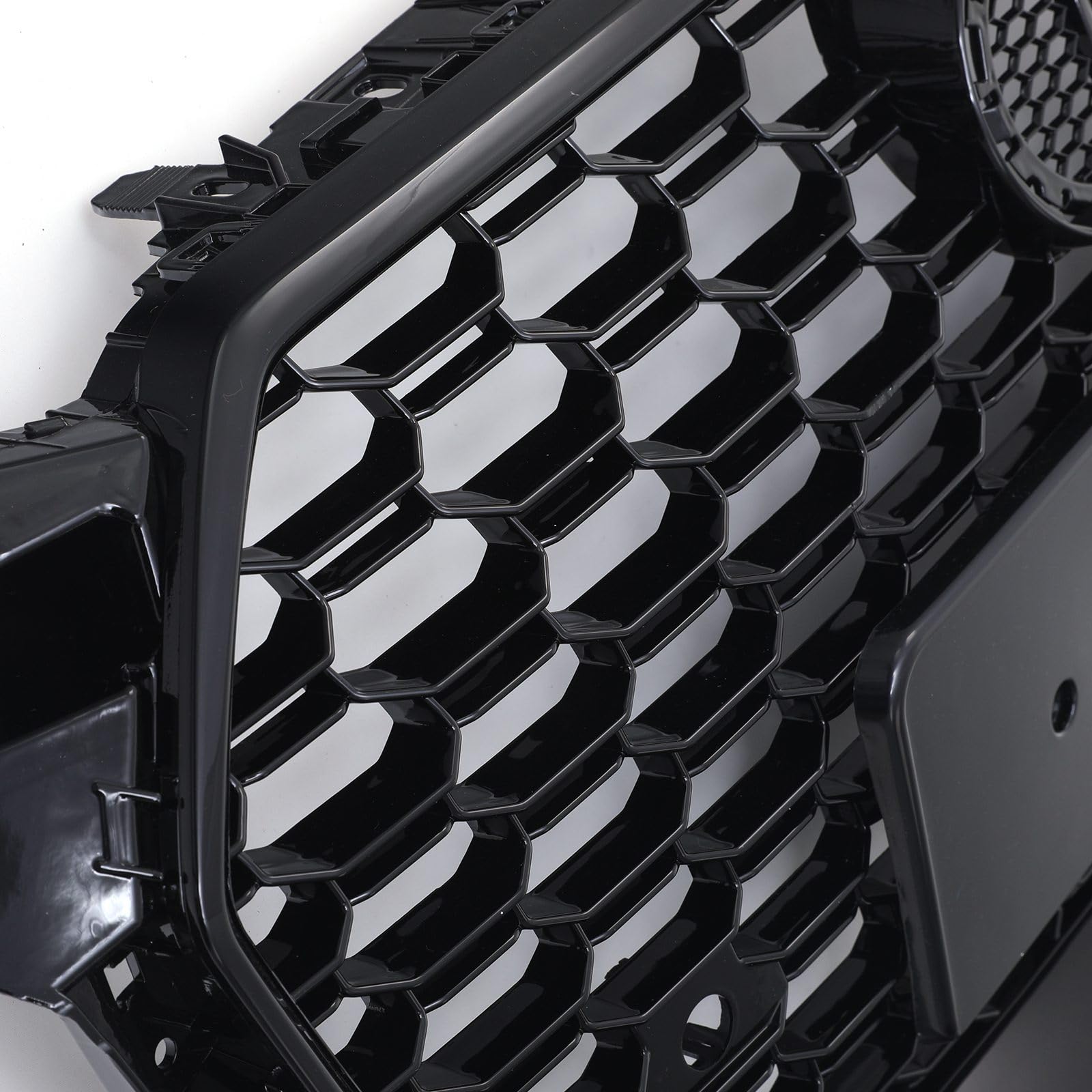 Griglia nera stile RS5 cromata accessori griglia per Audi A5 B9 F5 2017-20