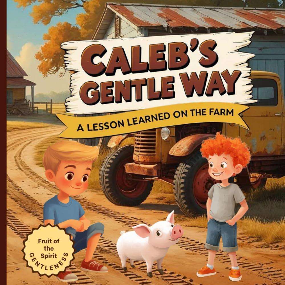Caleb's Gentle Way: A Lesson Learned on the Farm: A Christian Children's Book Series (Fruit of the Spirit Series)