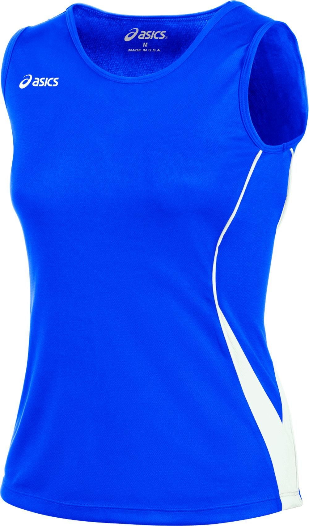 ASICS Womens Baseline Jersey, Royal/White, Large