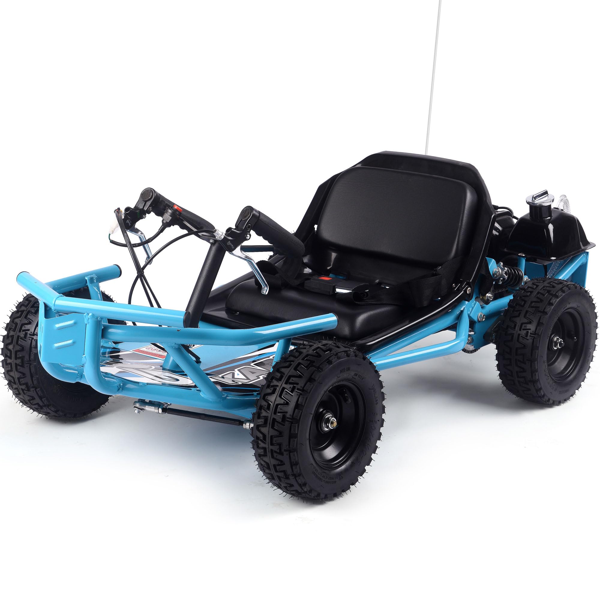 Amazon.com: MotoTec 52cc Sandman Go Kart, Gas Powered, 32 MPH Top