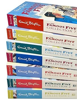 Enid Blyton Famous Five Collection 1-7 Books Set 21 Stories