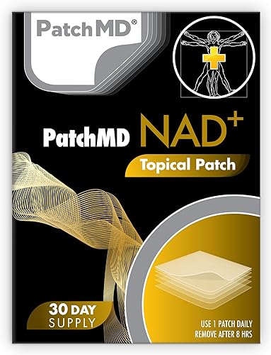PatchMD - Parches de recuperación total NAD+ - Suministro de 30 días