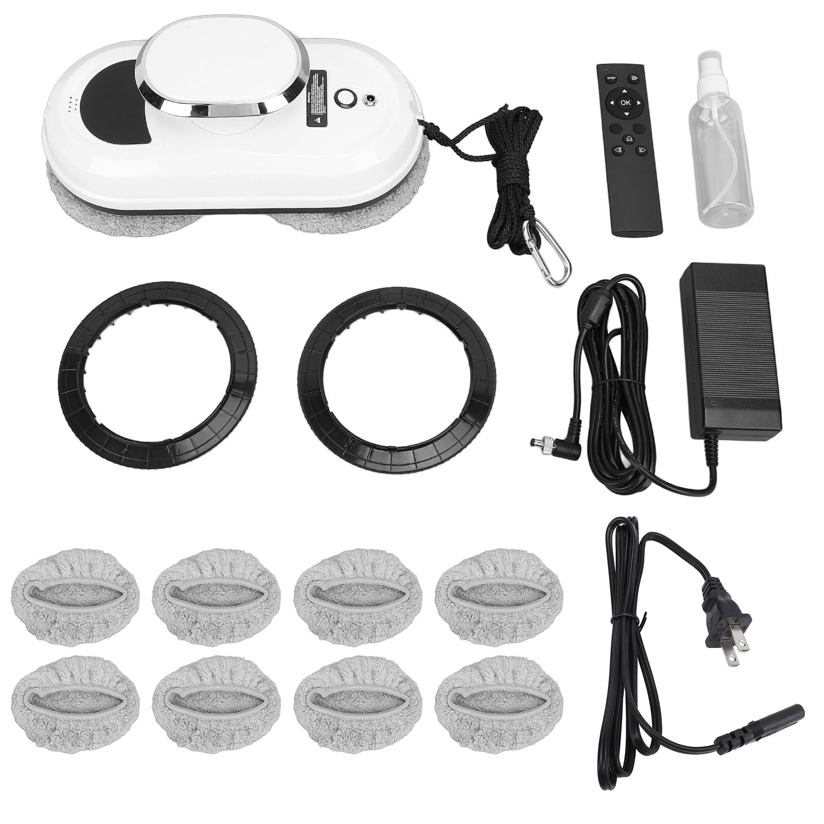 Amazon | 窓掃除ロボット、5600Paの強力な吸引力を備えた窓掃除