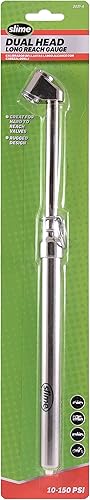 Miniatura 9 de Slime 20049 medidor de presión para llantas, 5–60 libras por pulgada cuadrada.