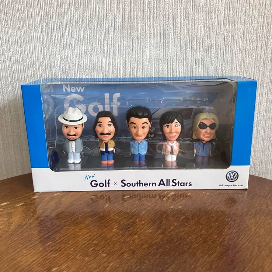 サザンオールスターズ　フィギュア　フォルクスワーゲン　限定 Amazon.co.jp: Golf × サザンオールスターズ フィギュア : おもちゃ