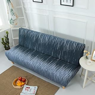 SSDLRSF Housses de canapé 150-185cm Taille Universelle imprimée Housse de canapé-lit Housse de canapé élastique sans Bras Housse de siège Pliant Housses Extensibles lavables hôtel