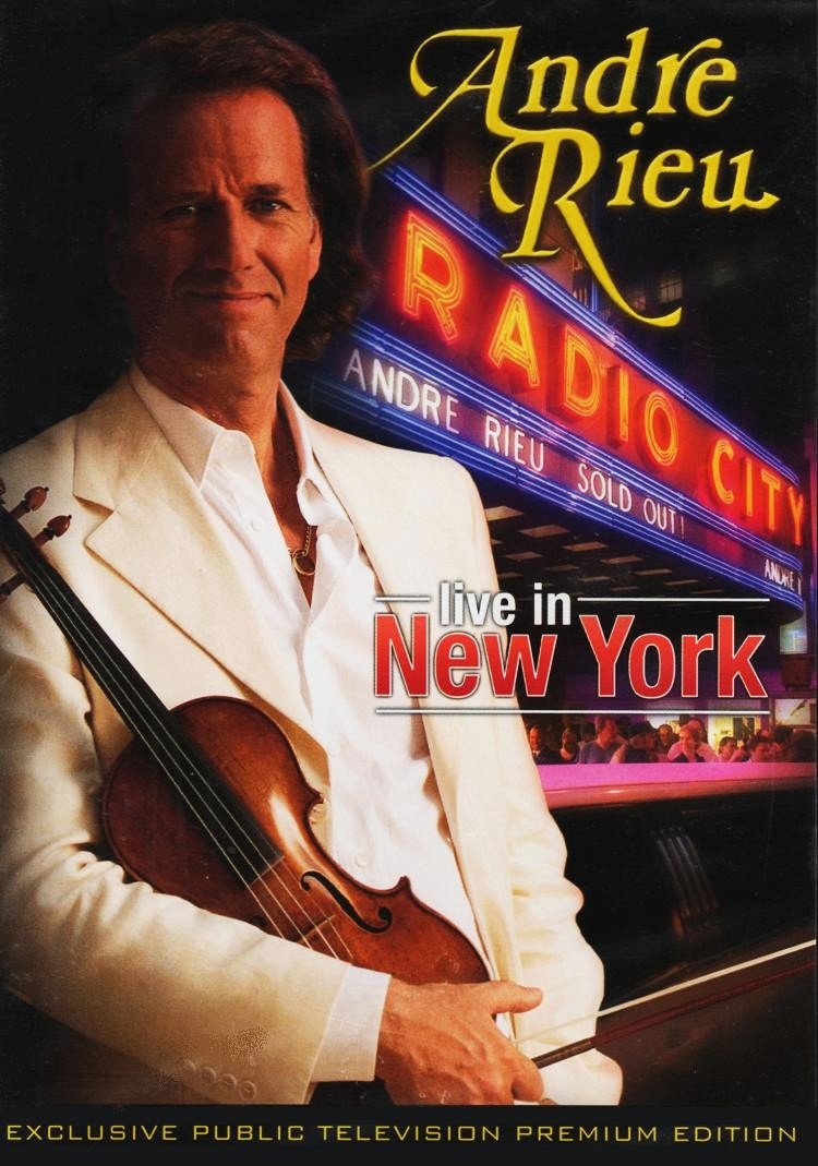 Andre Rieu Radio City Hall Live in New York Exclusive Public Television Premium Edition - 3 Bonus Tracks