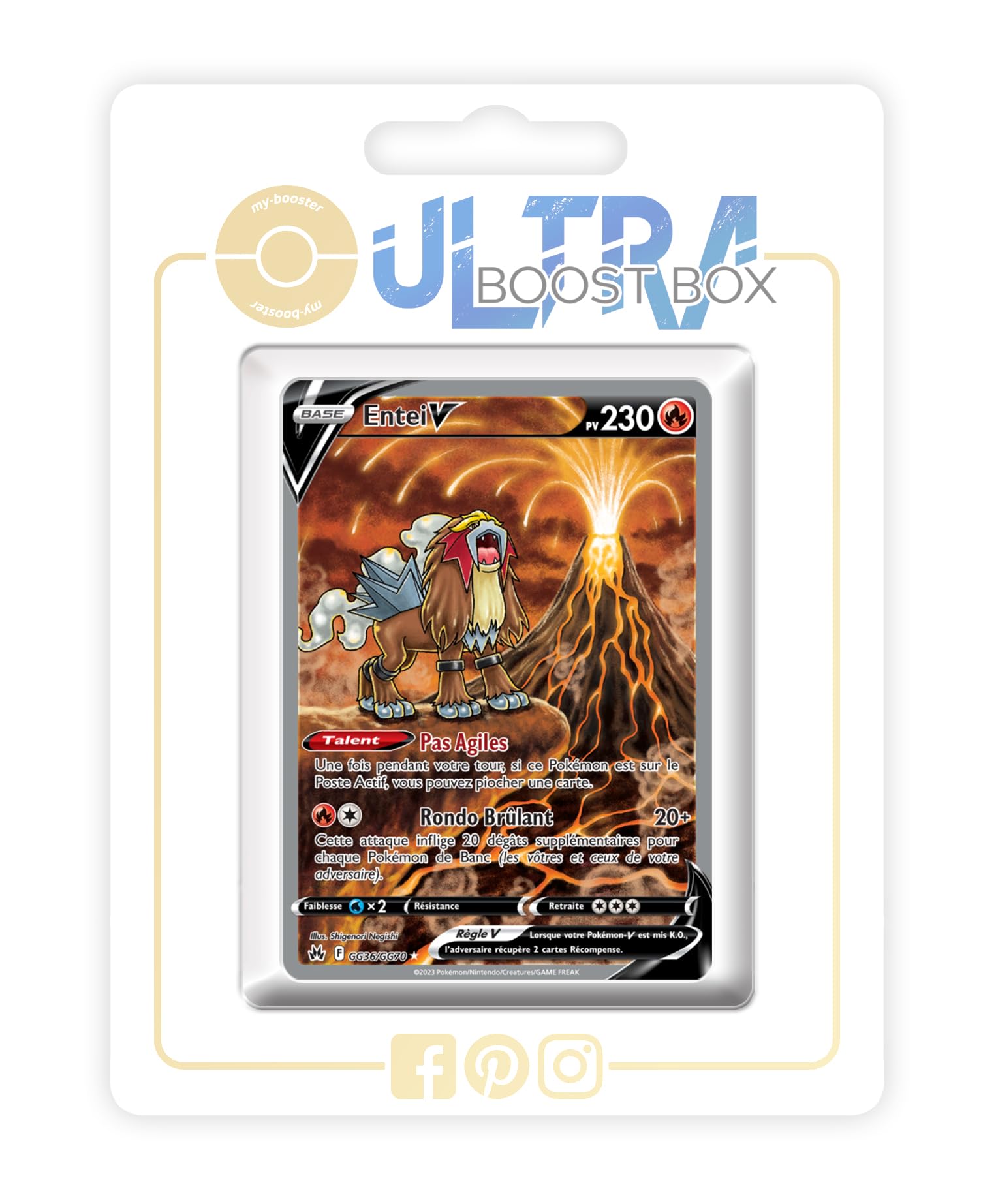 my-booster Pokémon Company SWSH125-FR24-UB-GG36, Multi-Colour