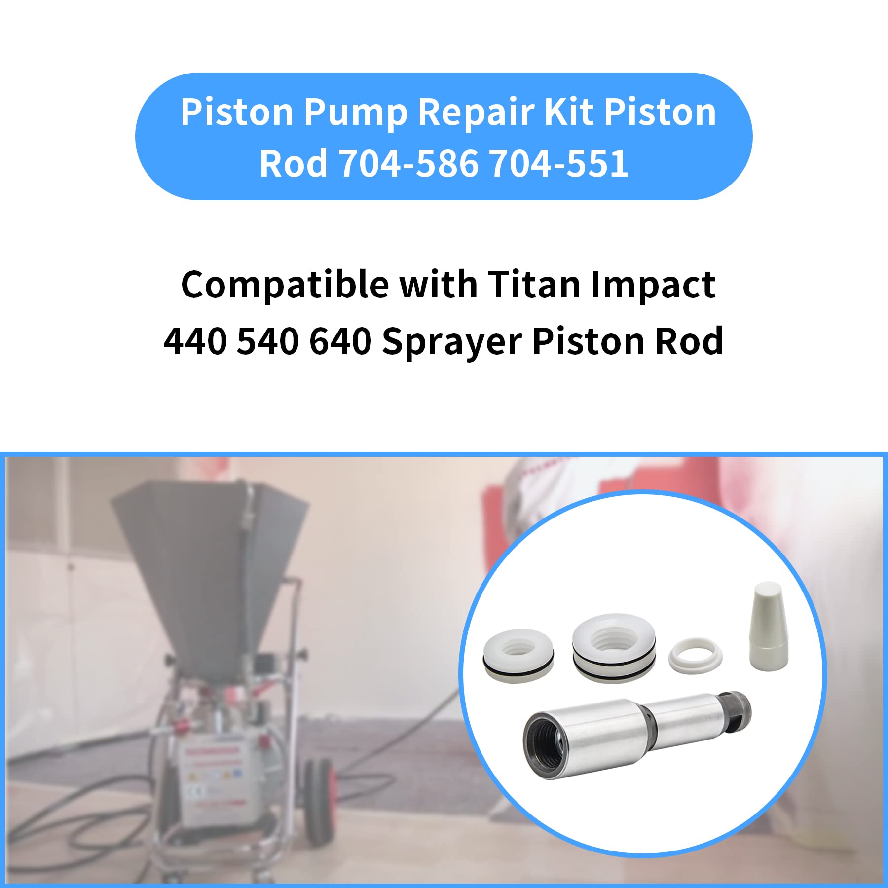 New Airless Sprayer 704 Repair Packing Kit For Titan 440 540 640 Sprayer Seal Pad Repair U2013 Chile