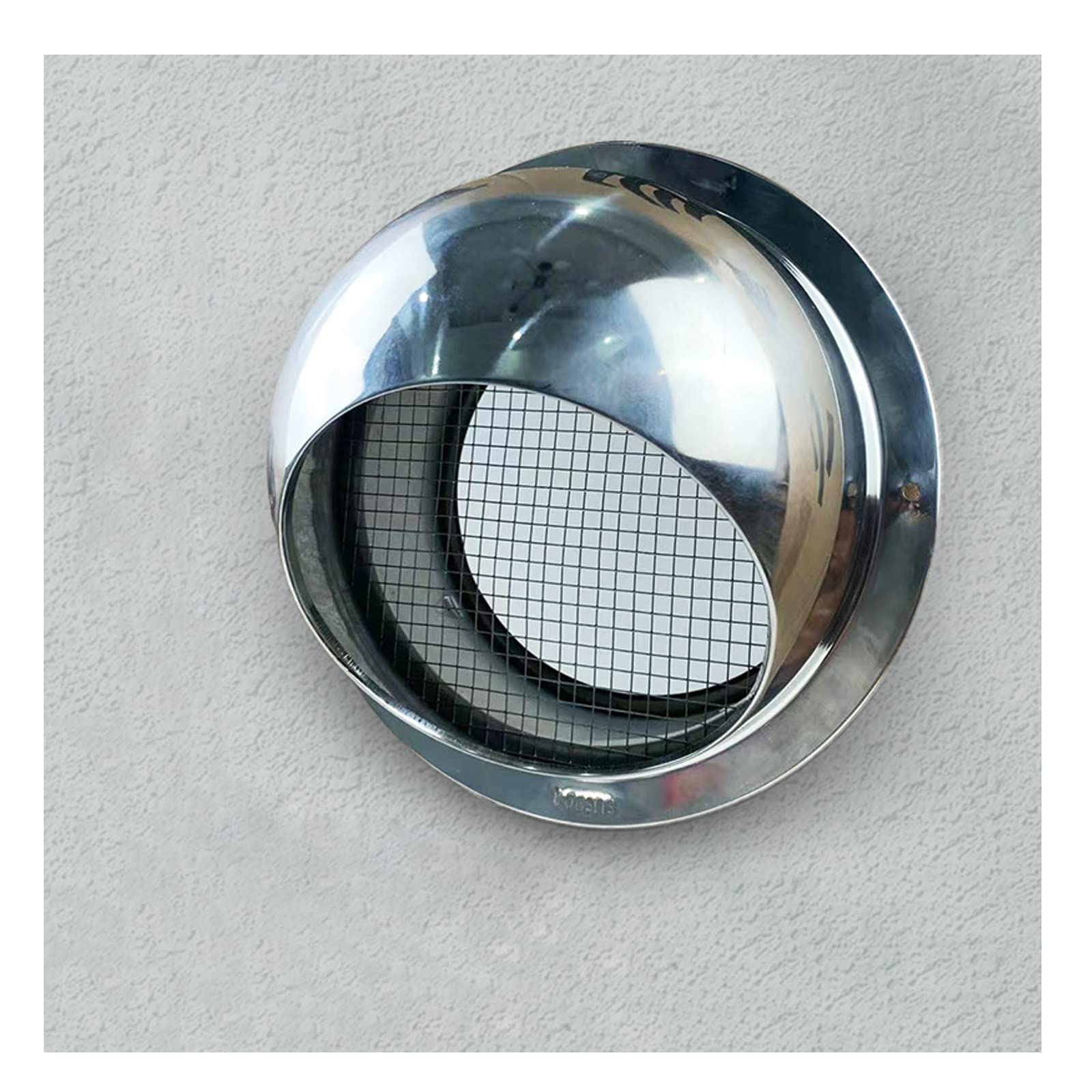 Amazon.com: FAXIOAWA Round Grille Ventilation Cover,Steel Round Wall Air  Vent,Air Ventilation and Exhaust Wall Vent Outlet Hood, Ducting Vent  Cowl,Stainless Steel Air Vent,400mm/15.74in : Appliances