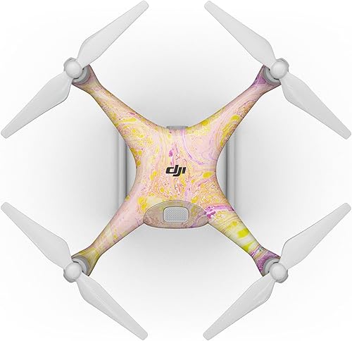 DesignSkinz - Compatible con Drone DJI Spark - Adhesivo protector de vinilo resistente a los arañazos - Mezcla de aceite de algodón y azúcar
