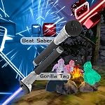 Hibloks 3 in 1 Handle Attachments Fit for Meta Quest 3S/Quest 3 Controller,VR Gorilla Tag Long Arms Grips for Meta Quest 3 Accessories,Beat Saber/Baseball/Golf Club,Enhance More Gaming Experiences
