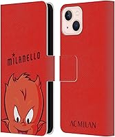 Vista 94 de Head Case Designs Funda de piel con licencia oficial de AC Milan Dream Big Children compatible con Apple iPhone 13 Mini