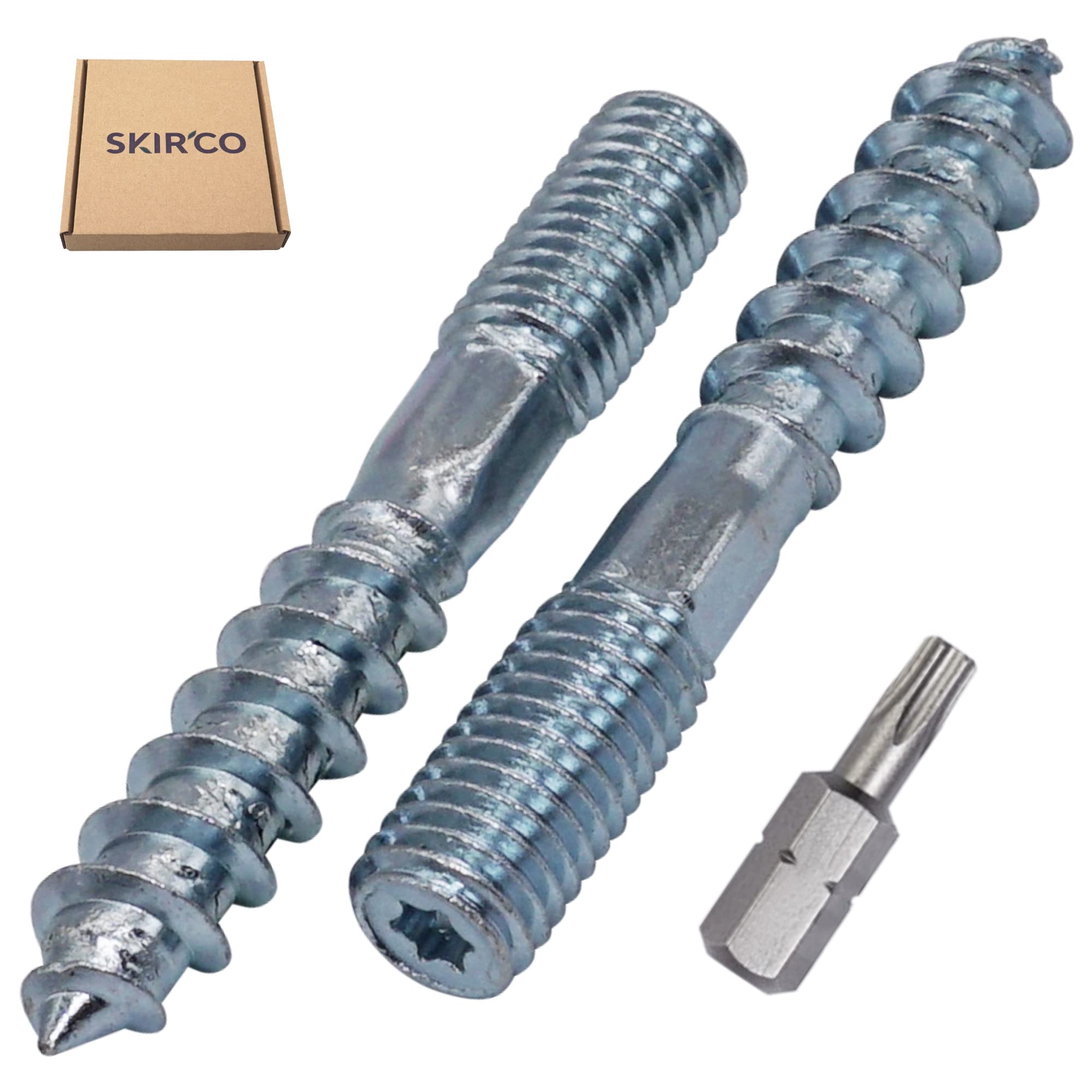 Pernos De Suspensión M6x80mm Unique Bargains 120uds Doble Extremo Rosca Espiga Para Madera