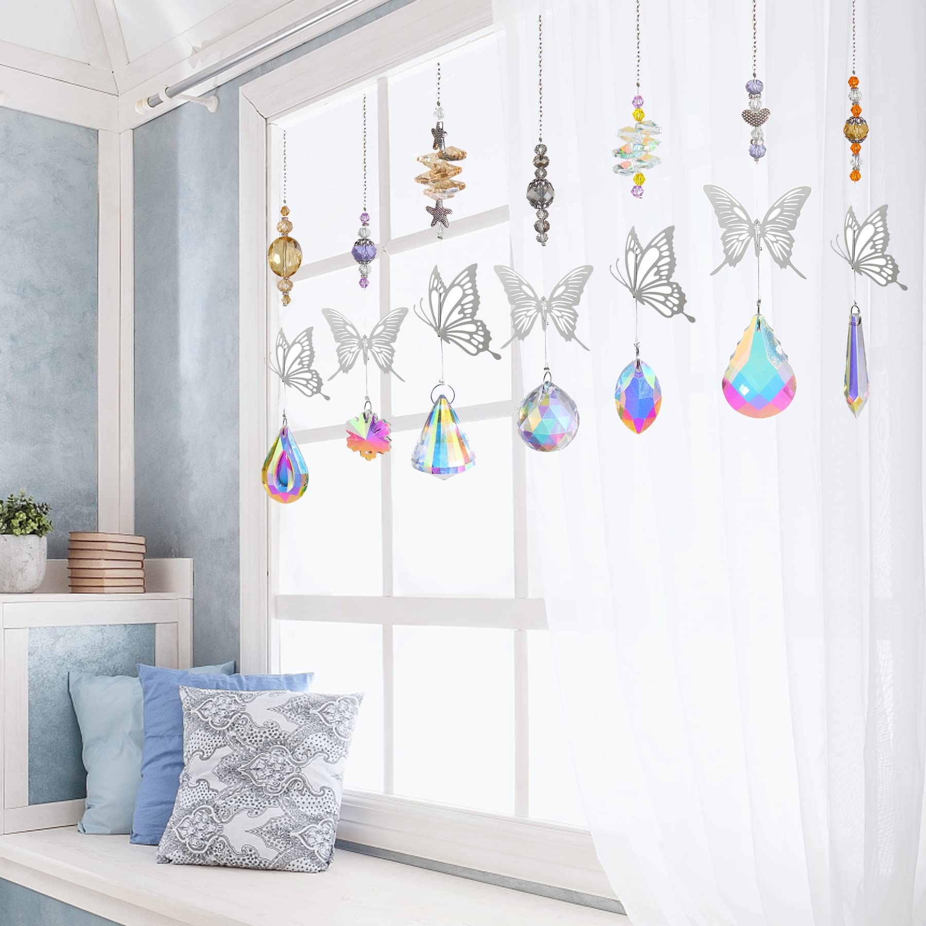 Acchiappasole Cristallo - Prismi Arcobaleno Per Finestre - Foto 3