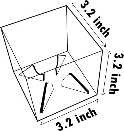 Miniatura 9 de Vitrina de pelotas de béisbol y golf, cubo de acrílico, cuadrado, transparente, para exhibición y almacenamiento, accesorios oficiales de béisbol