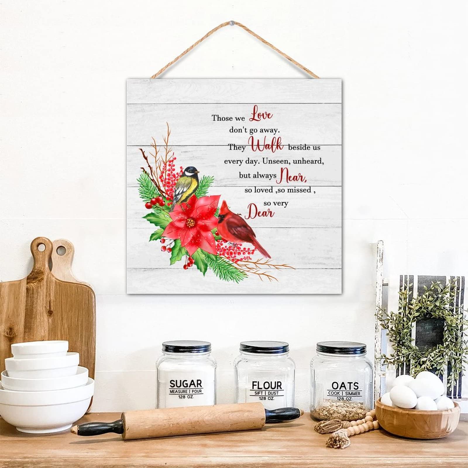 Panneau mural de cuisine décoration murale pour entrée bois