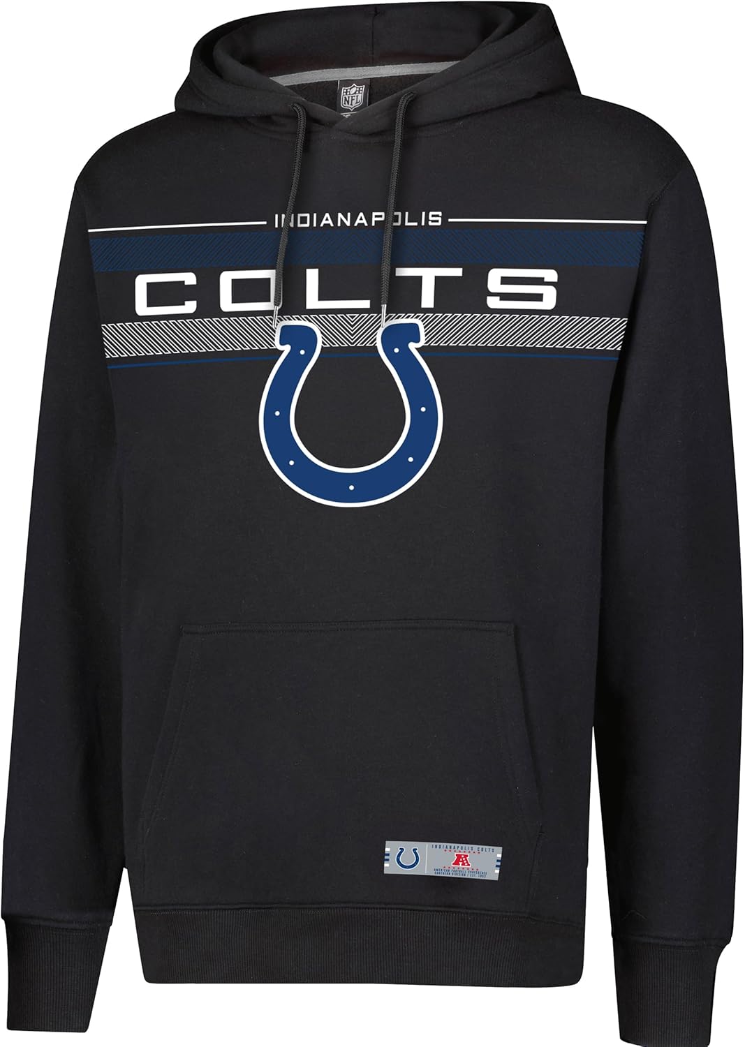 Ultra Game Men's Soft Fleece Hoodie Pullover Sweatshirt with Zipper Pockets