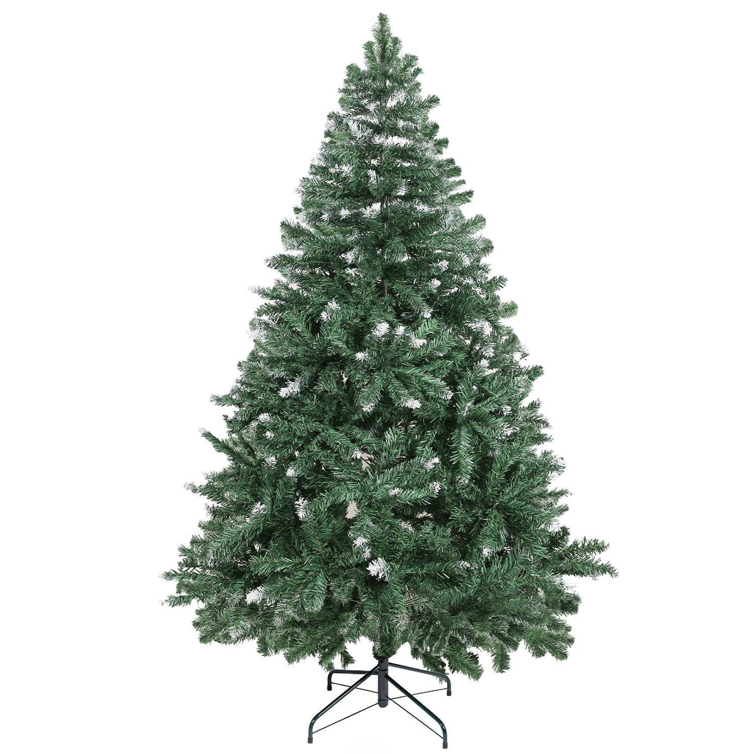 Dimono® Árbol de Navidad Artificial 210 cm con Nieve - Ramas Densas