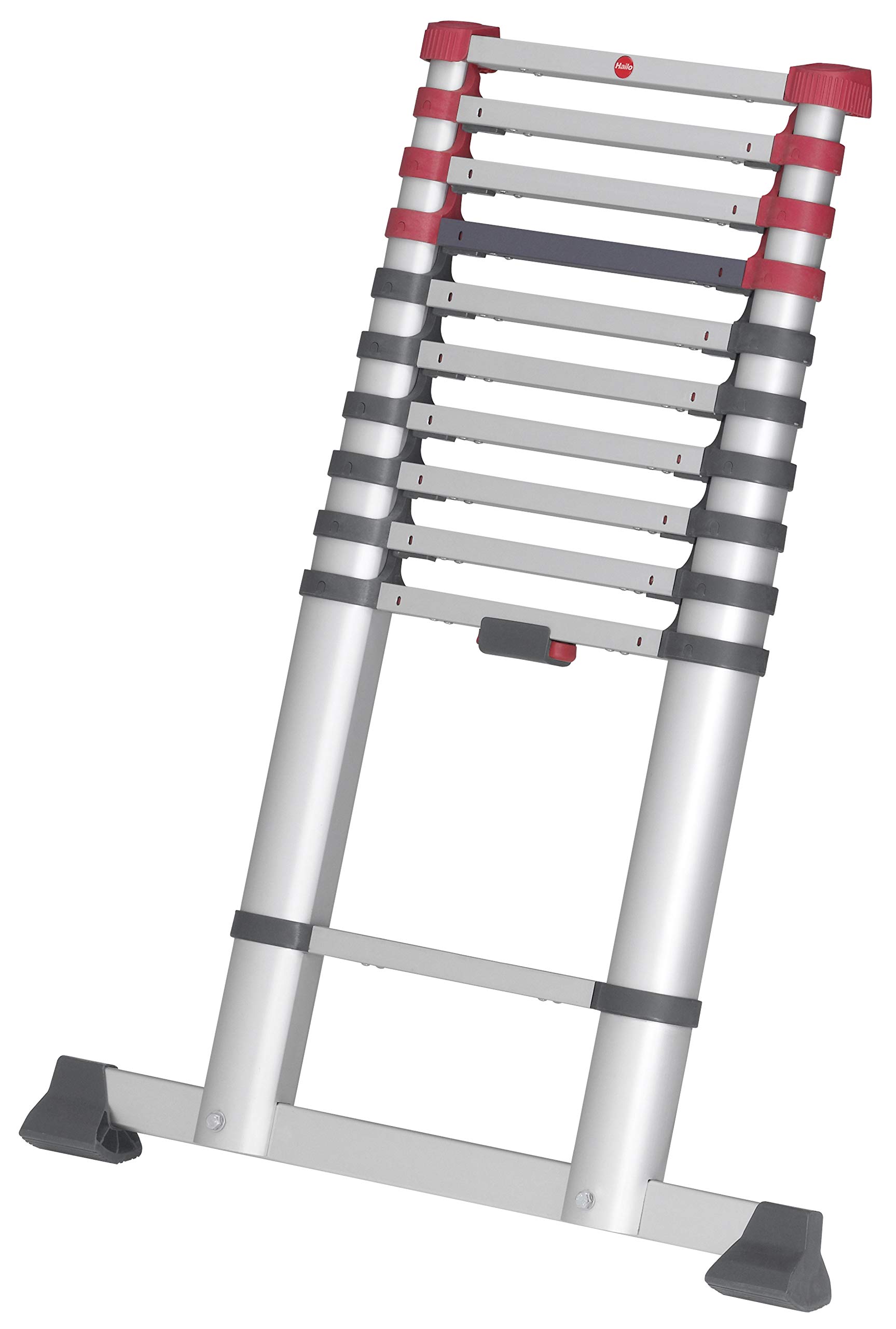 Echelle télescopique Pliable 9 échelons 2,6m/3,4m en Aluminium Hailo Flexline