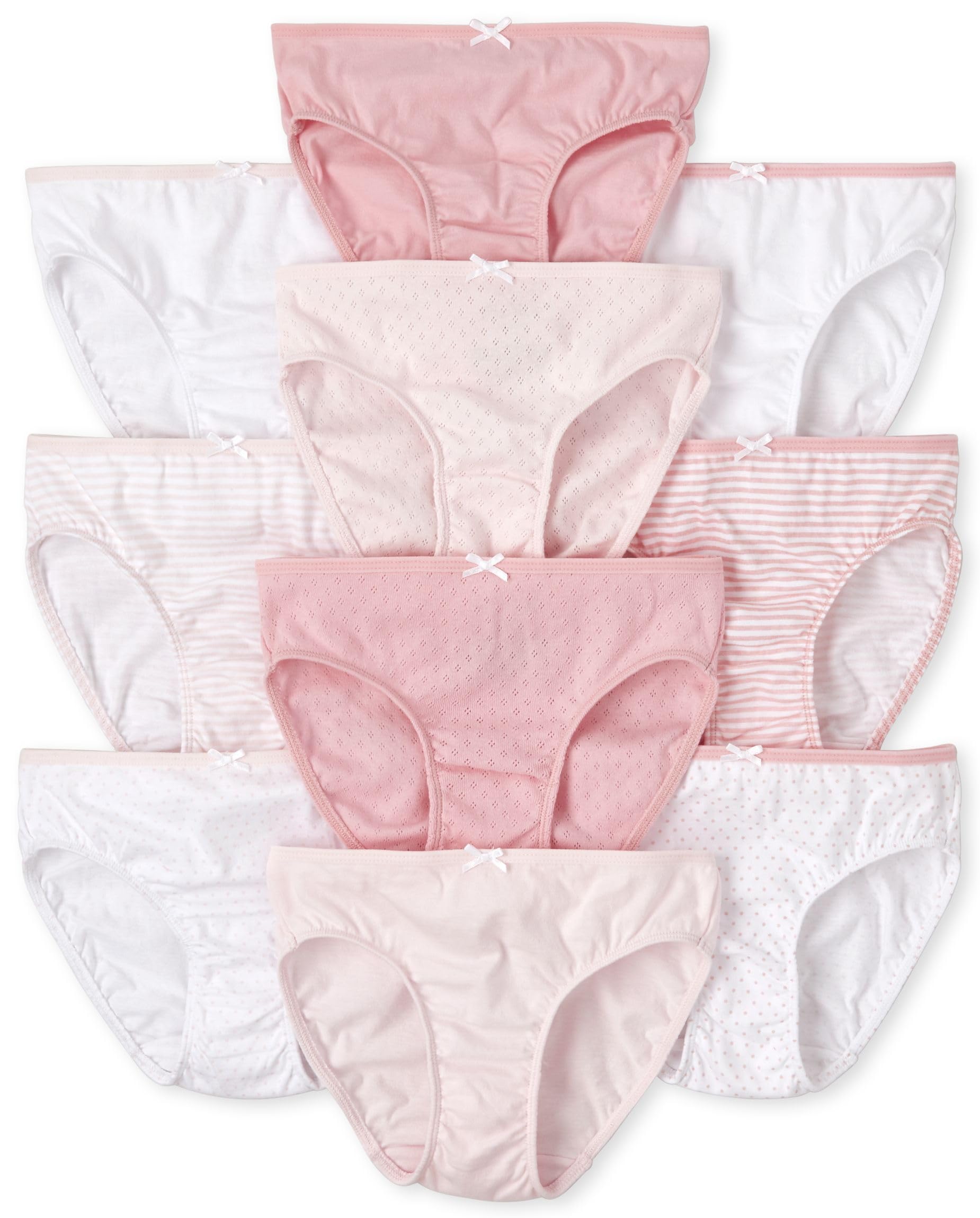 The Childrens Place Girls Cotton Brief Underwear Variety Pack